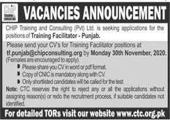 CTC Punjab Jobs 2020