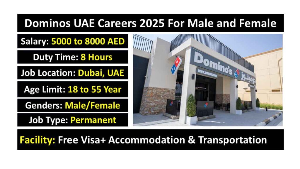 Dominos UAE Careers 2025